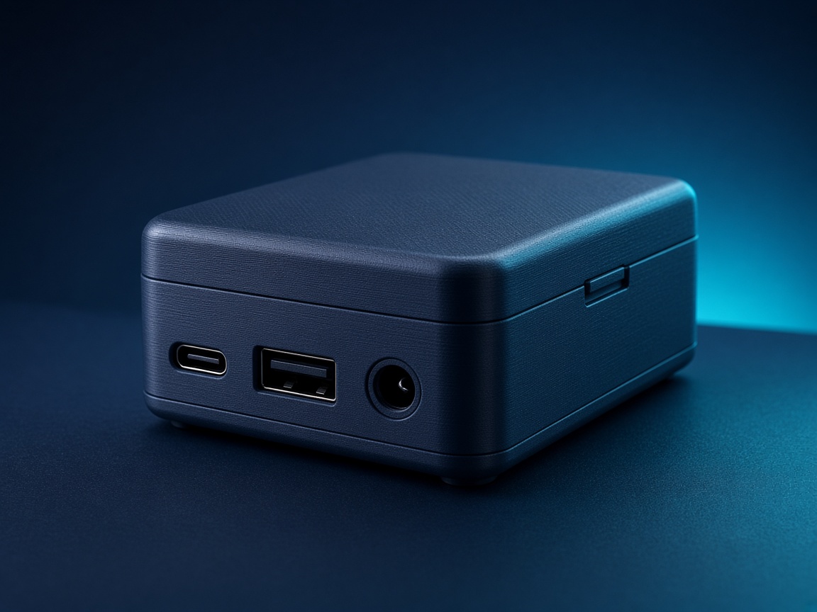 Concept illustration of a finished printed component